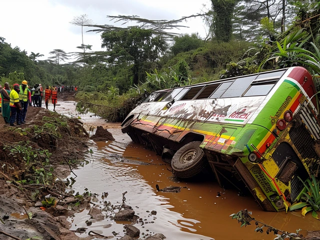 Nairobi-Bound Bus Crash Claims Lives in Mbagathi River Tragedy