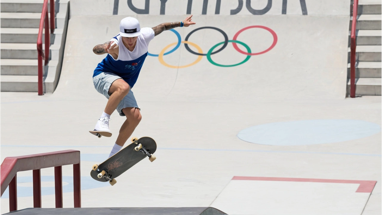 Men's Street Skateboarding Ignites at 2024 Paris Olympics in Place de la Concorde