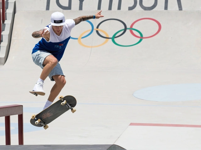 Men's Street Skateboarding Ignites at 2024 Paris Olympics in Place de la Concorde