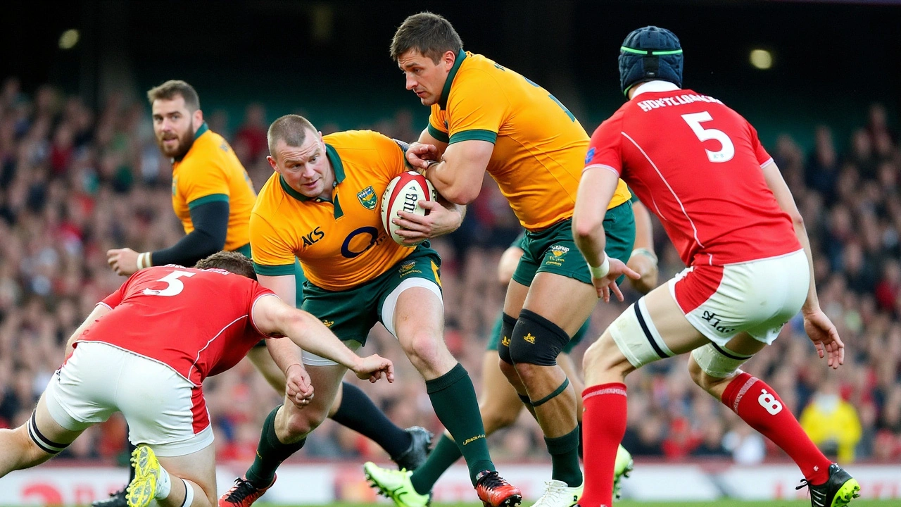 Wales vs Australia Rugby Clash: Wallabies' Triumph Over Welsh Dragons in Cardiff